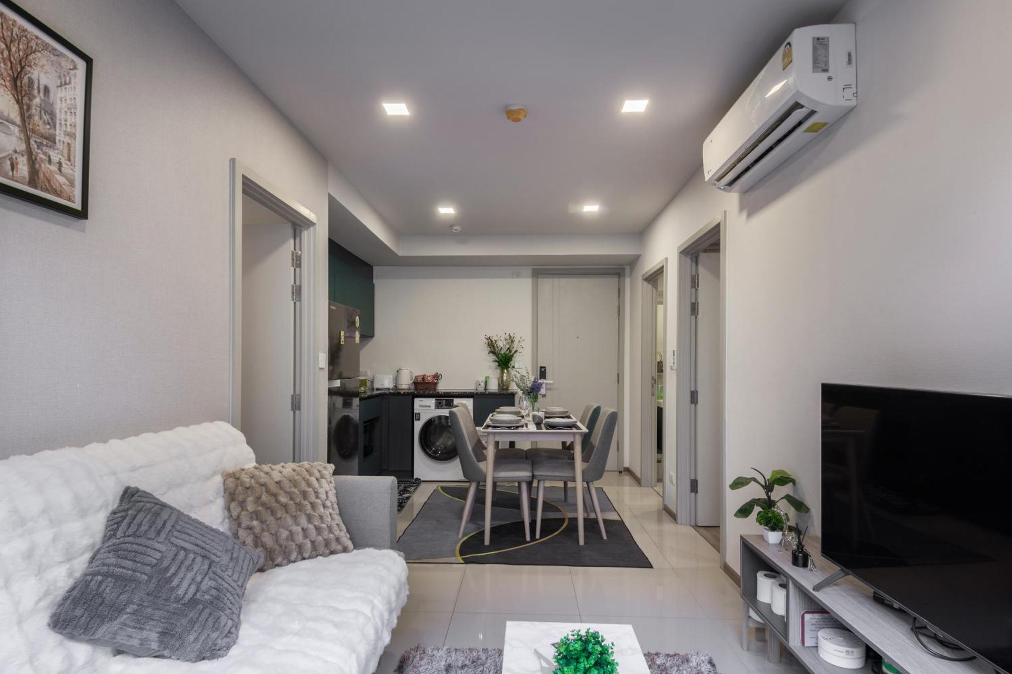 방콕 Brissluxe At Bts Onnut Sukumvit 50 아파트 외부 사진