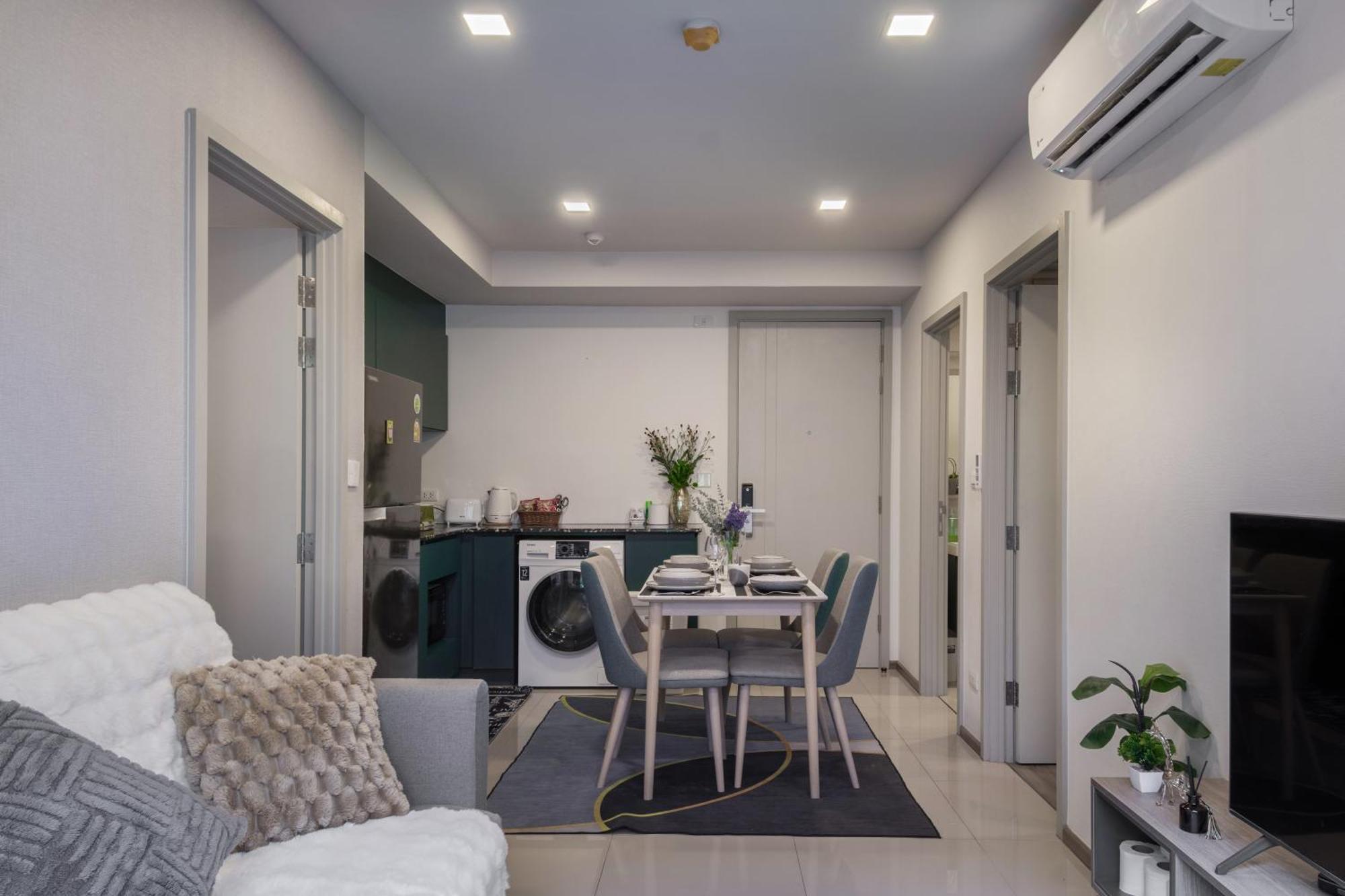 방콕 Brissluxe At Bts Onnut Sukumvit 50 아파트 외부 사진